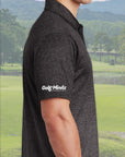 Golf Mindz Brain Ball Men's Gradient Polo
