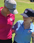 Golf Mindz Brain Ball Women's Tee Off Polo