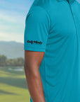 Golf Mindz Brain Ball Men's Tee Off Polo