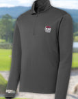Golf Mindz Men's Quarter Zip Long Sleeve Pullover