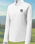 Golf Mindz Women's Quarter Zip Long Sleeve Pullover