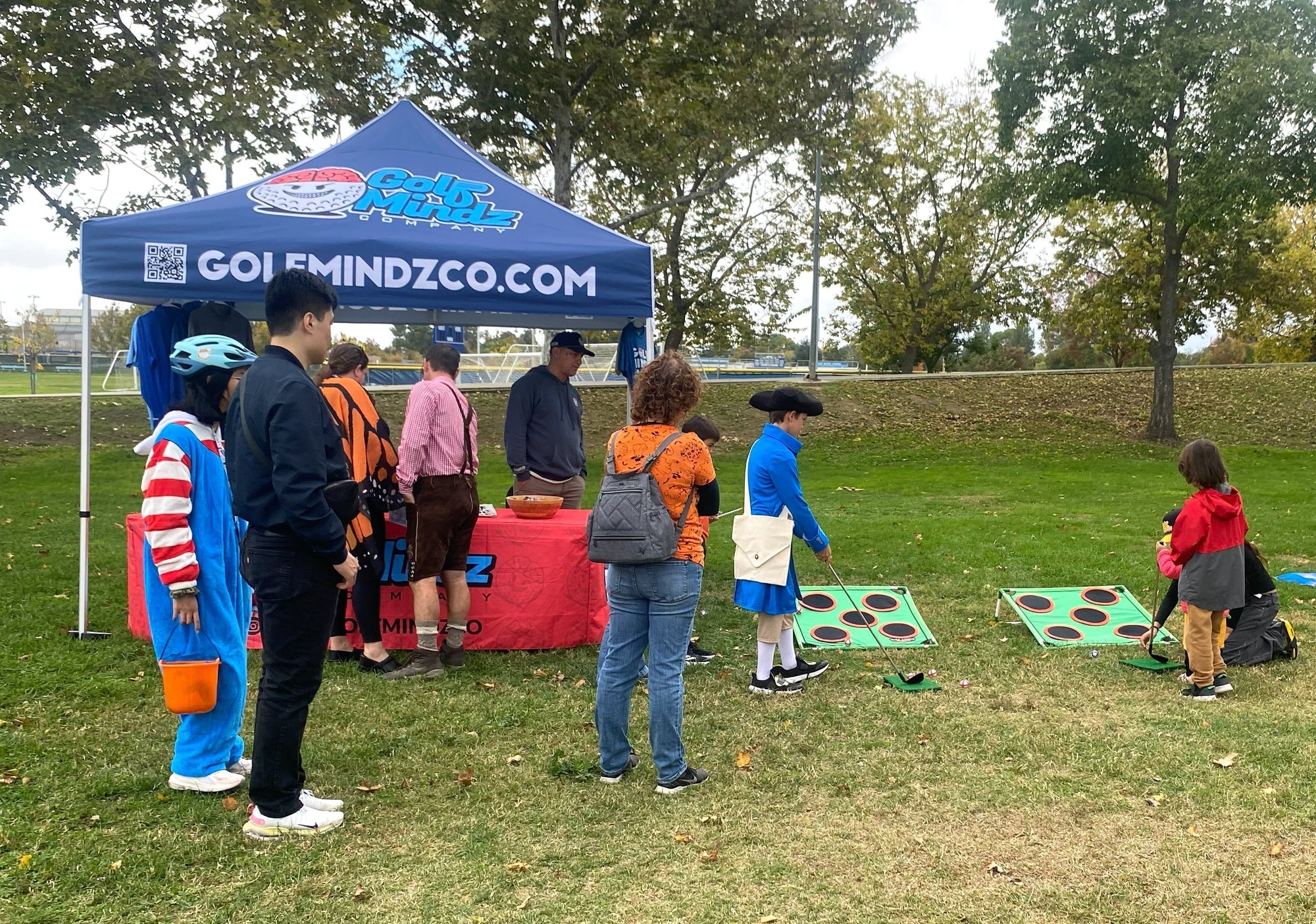Brain-Eating Fun: Golf Mindz at the 7th Annual Zombie Bike Parade Festival in Davis California!