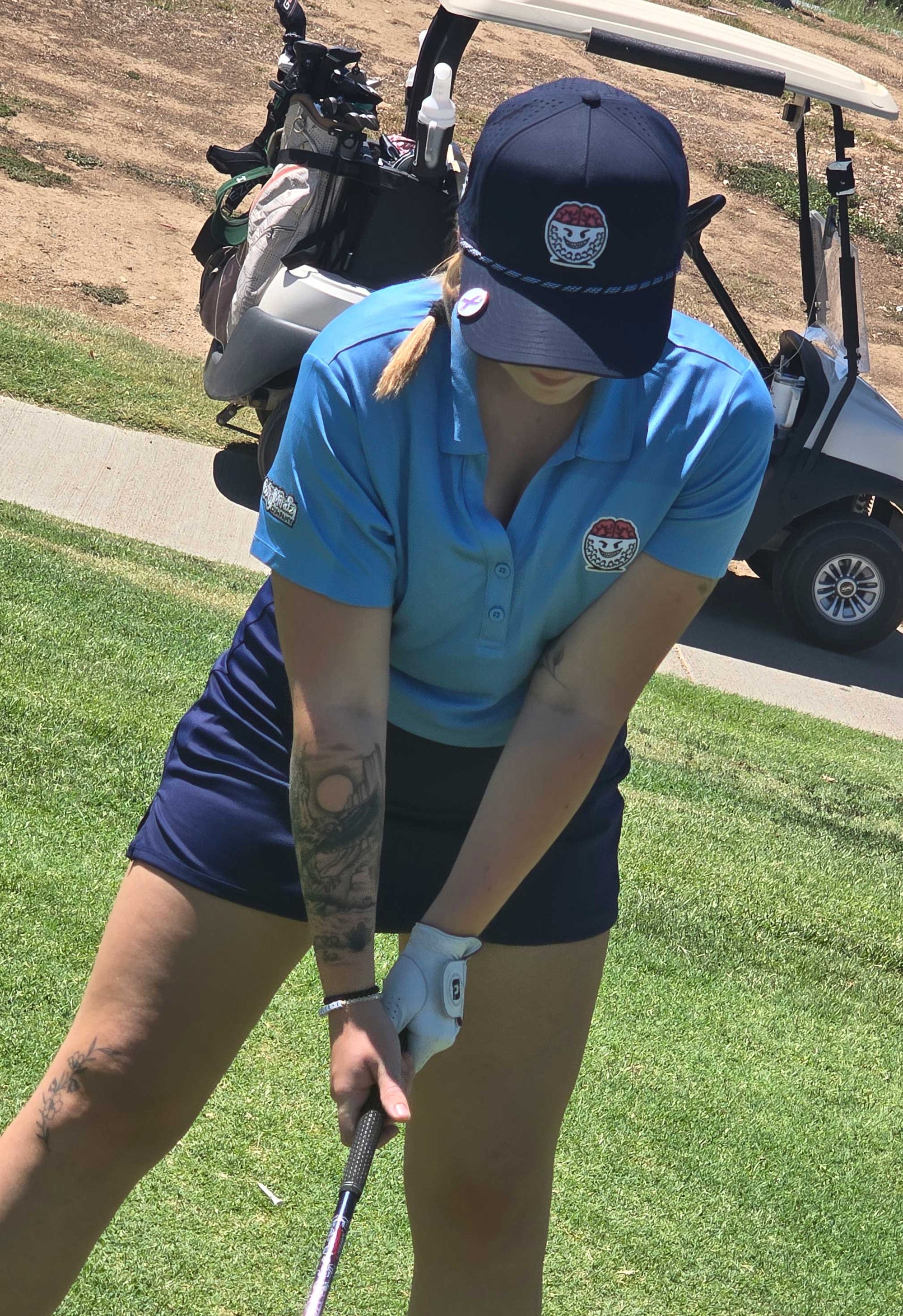 Golf Mindz Bogey Ball Guy Performance Rope Hat