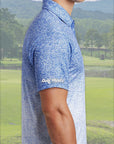 Golf Mindz Brain Ball Men's Gradient Polo