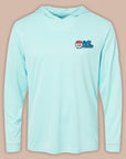 Golf Mindz UV Hooded Long Sleeve Pullover Tee