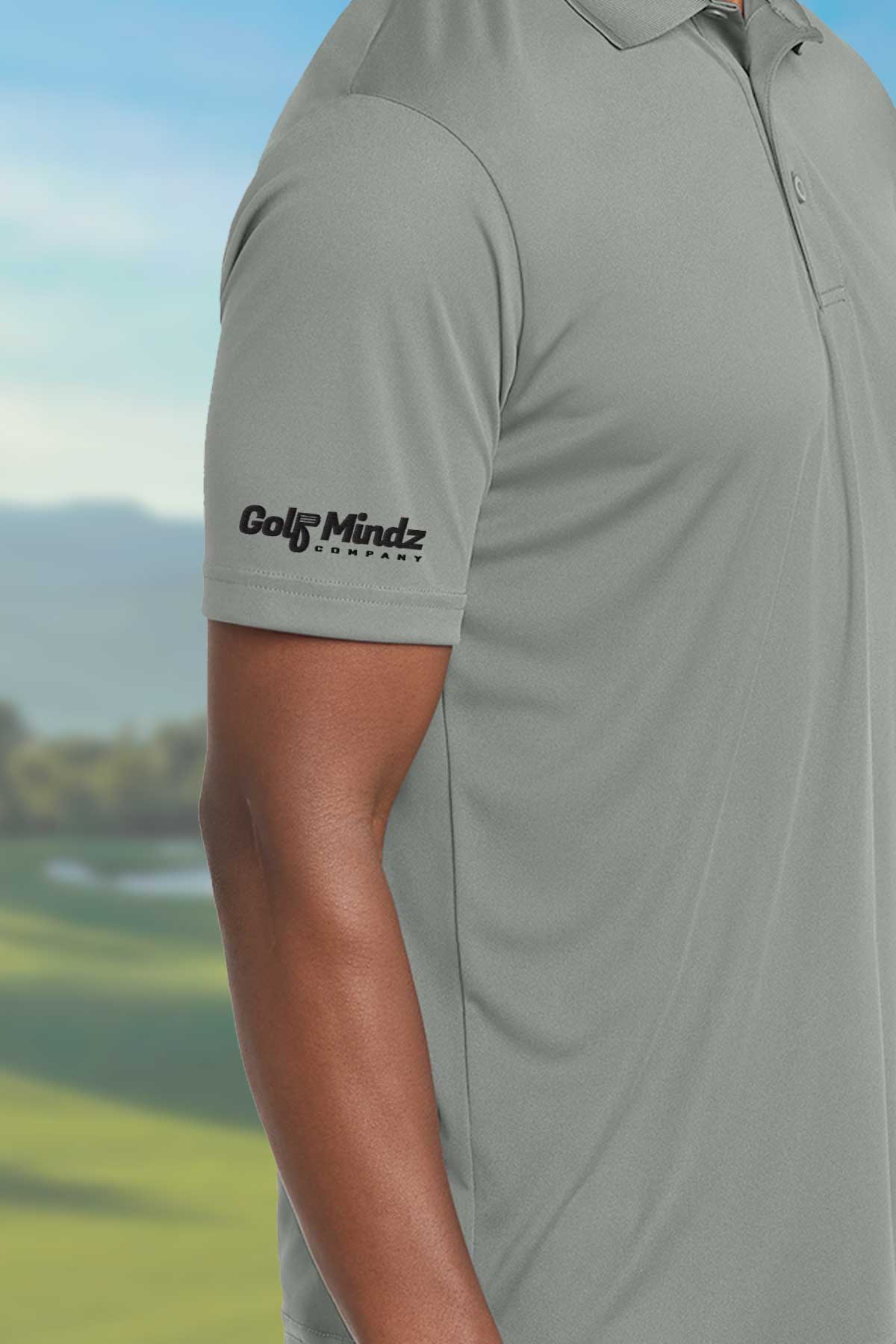 Golf Mindz Ball Guy Men&#39;s Tee Off Polo