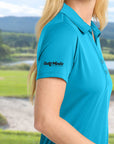 Golf Mindz Brain Ball Women's Tee Off Polo