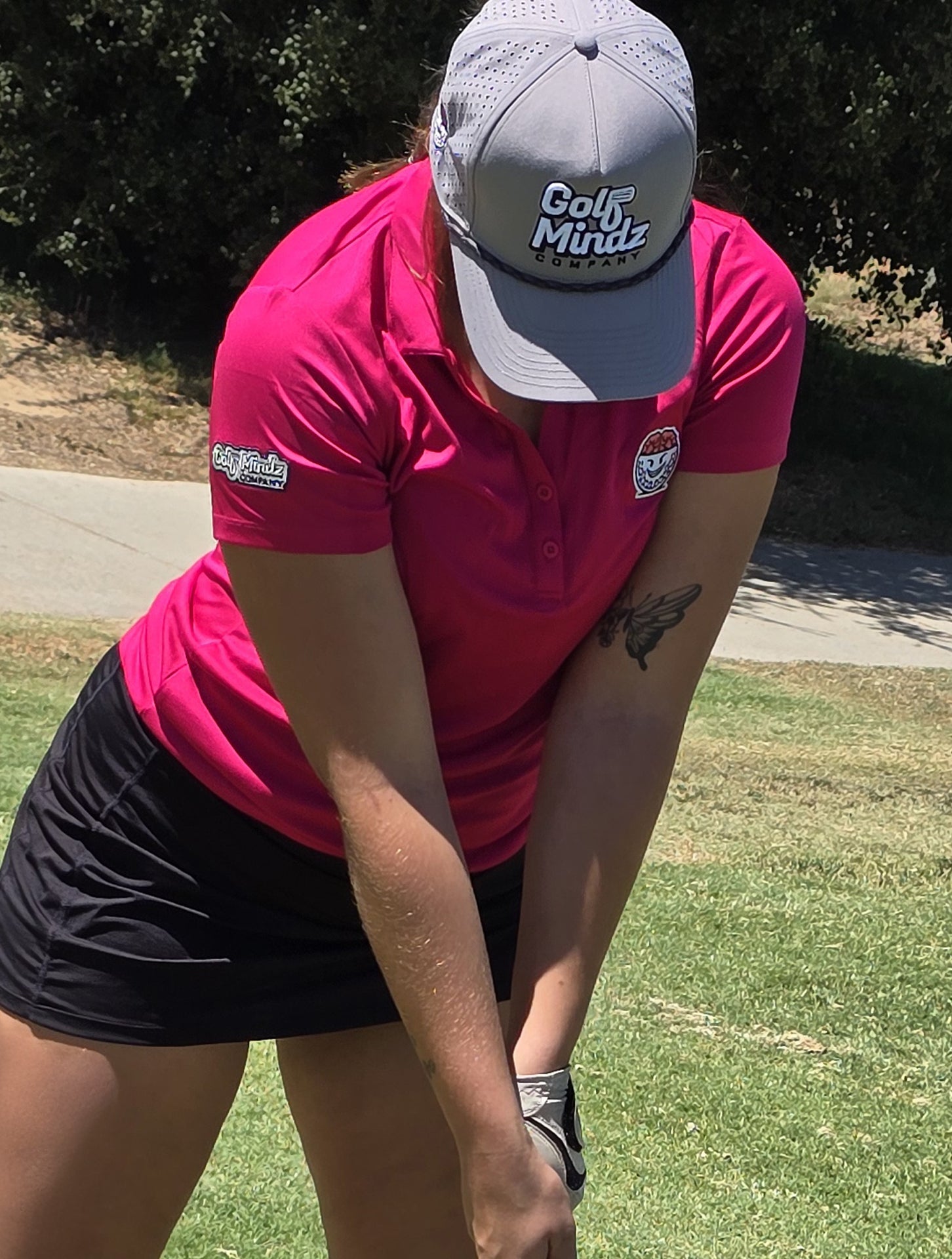 Golf Mindz Ball Guy Women&#39;s Tee Off Polo