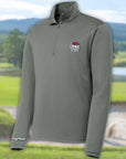 Golf Mindz Brain Ball Men's Quarter Zip Long Sleeve Pullover