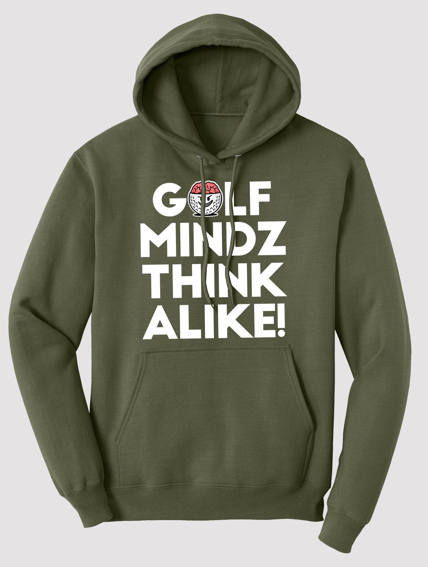 Unisex Golf Mindz Think Alike! Hoodie
