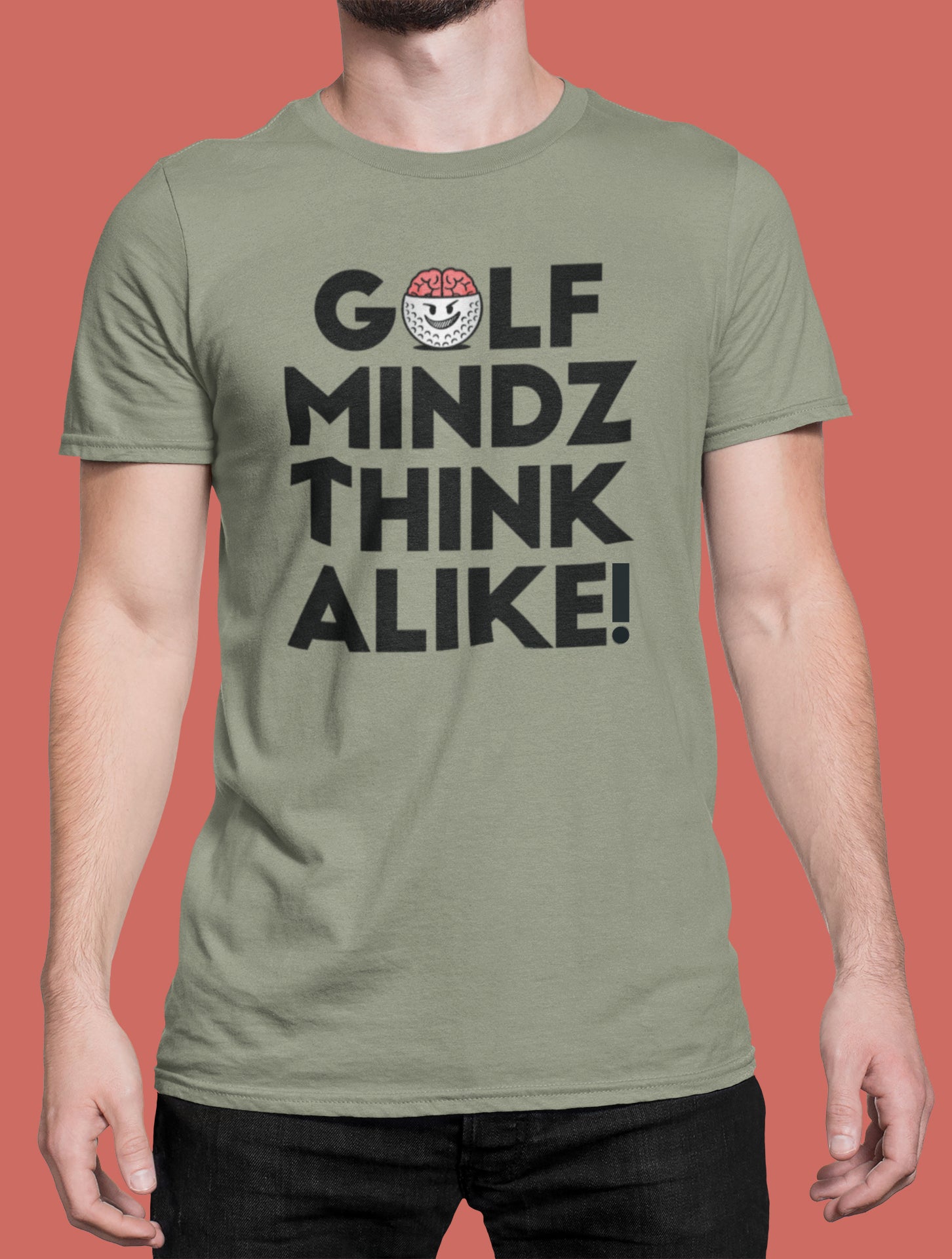 Golf Mindz Men&#39;s Think Alike Tee